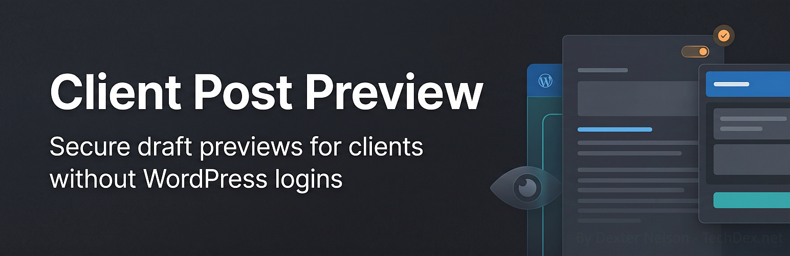 TechDex Client Post Preview banner